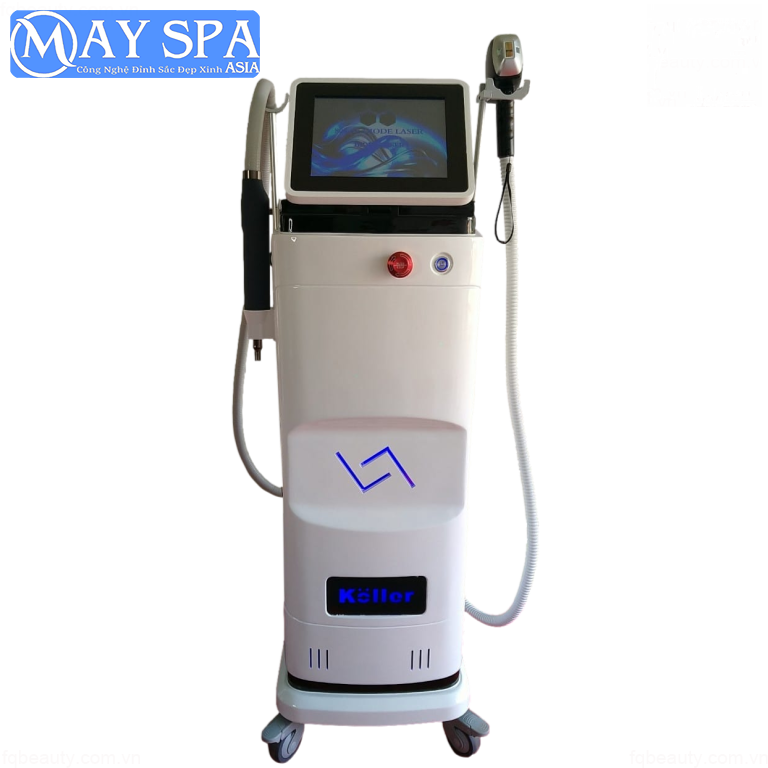 Máy triệt lông diode và laser xóa xăm Koller