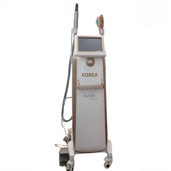 Máy triệt lông và laser xóa xăm Busan Korea của spa