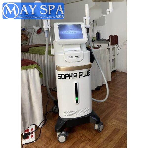 Máy triệt lông và laser xóa xăm Sophia Plus 2in1