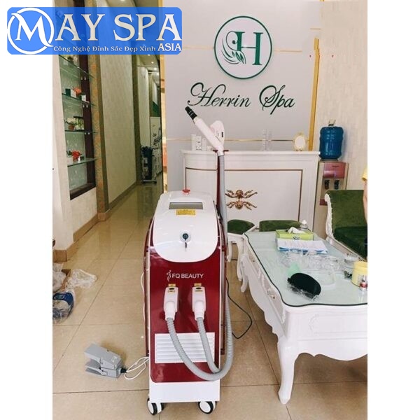 Máy triệt lông và xóa xăm laser FQ Beauty A32 dùng tại spa