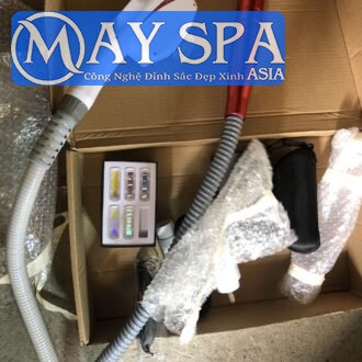 Tay cầm triệt lông,laser máy 2 in 1 - Sửa máy SPA