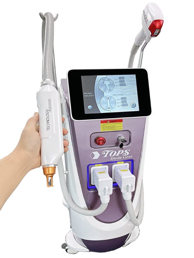 Sửa Máy 2in1 Tops Diode Laser Các Địa Bàn