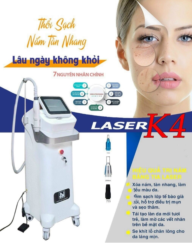 Lợi ích của việc sử dụng máy laser K4